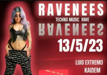 RAVE-NESS REACTIVE SOUND SABADO 13/05/23 ( 21 A 07 HORAS) en Leganés