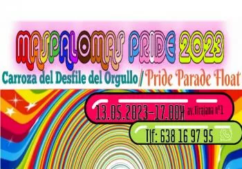 Carroza Gay Pride Maspalomas 2023