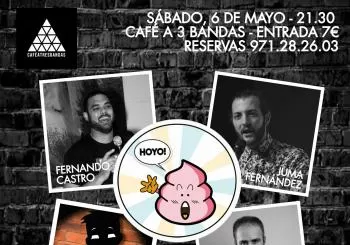 Monólogos y Movidas en el 3 Bandas en Palma de Mallorca