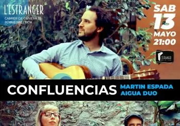 Confluencias - Martín Espada+Aigua Dúo en Barcelona