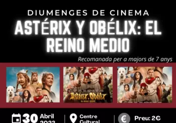ASTÉRIX Y OBÉLIX Y EL REINO MEDIO en Almussafes