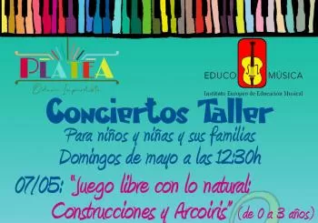 EDUCO-MÚSICA. Conciertos Educativos. Mayo en Sevilla