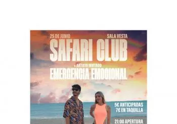 Safari Club + Emergencia Emocional en Madrid