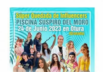 Súper Quedada de Influencers Piscina Suspiro del Moro en Otura