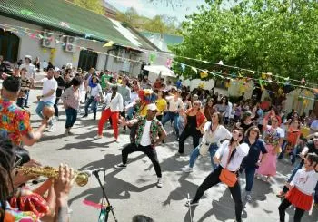 Afrocolombianidad en el Patio Rumbero en Barcelona