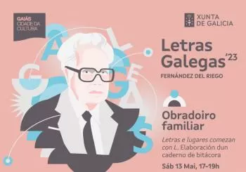 Obradoiro familiar “Letras e Lugares comezan con L”. Día das Letras Galegas en Santiago de Compostela