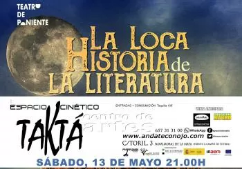 LA LOCA HISTORIA DE LA LITERATURA en Navalmoral de la Mata