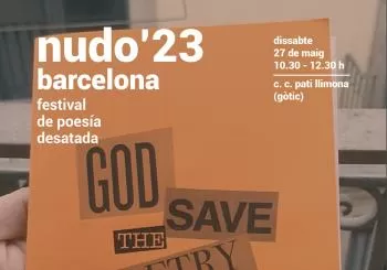 Taller de fanzine poético · Festival NUDO en Barcelona