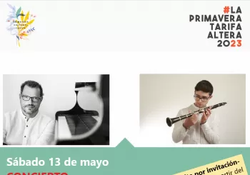 CONCIERTO DE CLARINETE Y PIANO, José Muñoz Román & Pedro Gavilán en CÁDIZ