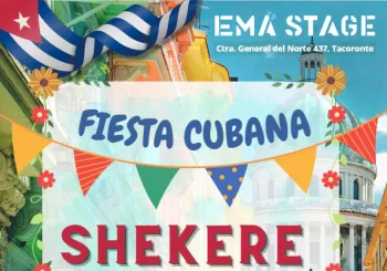 Gran fiesta cubana con Shekere en concierto en Tacoronte