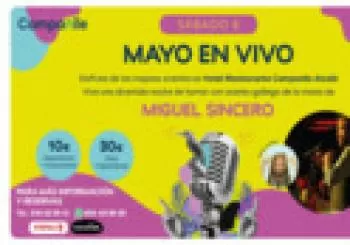 Monólogo y cena con Miguel Sincero en Madrid