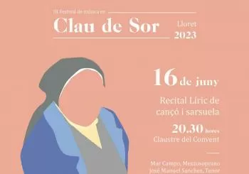 Festival de música, en clau de Sor. Recital líric de cançó i sarsuela en Lloret de Vistalegre
