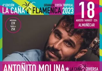 Antoñito Molina en ALMUÑÉCAR
