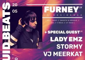 Liquid Beats // Furney (UK) // Lady Emz // + Special Guest (UK) en Barcelona