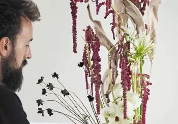 Taller floral con Metatopy y St. Petroni en el rooftop de Hotel Vincci en Madrid