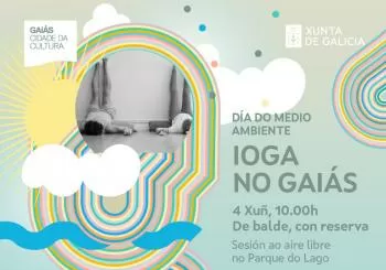 Ioga no Gaiás. Día do Medio Ambiente en Santiago de Compostela