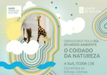Obradoiro familiar “O coidado da natureza”. Día do Medio Ambiente en Santiago de Compostela