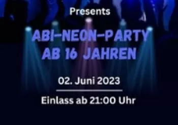 Abi Neon Party Gretel Bergmann Schule en HAMBURG