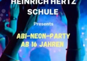 Abi Neon Party Heinrich Herz Schule en HAMBURG