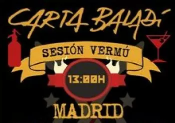 Carta Baladí en Madrid, sesión vermú: Presentación "No me apetece", de Rosendo.