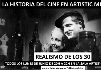 CURSO HISTORIA DEL CINE: LA DÉCADA DE LOS 30 en MADRID