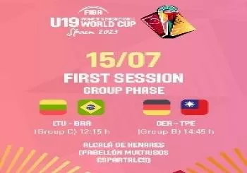 Copa Mundo Baloncesto U19 1ª FASE - ALCALÁ DE HENARES
