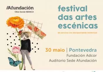 Festival das artes escénicas - La vuelta al mundo en 80 días. Centro de día de la Fundación ADCOR en Pontevedra