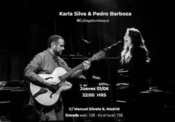 Karla Silva & Pedro Barboza en concierto en Madrid