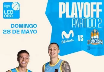 Movistar Estudiantes vs Hereda San Pablo Burgos 2do Play Off en Madrid