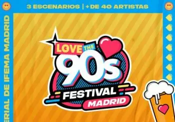 Promo Recarga Love the 90's Festival 2023 en Madrid