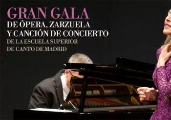 Gran Gala Ópera, Zarzuela y Canción de Concierto en Madrid