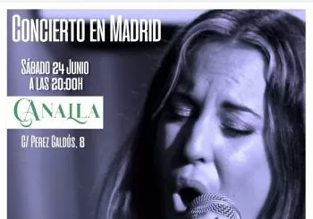 Concierto acústico de Patricia Salma con Iván Caramelo a la guitarra en Madrid