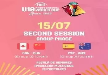 Copa Mundo Baloncesto U19 2ª FASE - ALCALÁ DE HENARES