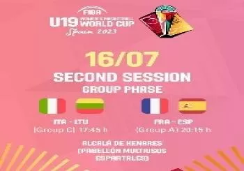 Copa Mundo Baloncesto U19 2ª Sesion 16 julio - ALCALÁ DE HENARES