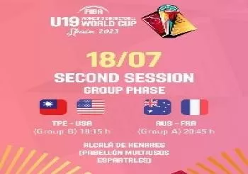 Copa Mundo Baloncesto U19 2ª Sesion 18 julio - ALCALÁ DE HENARES
