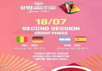 Copa Mundo Baloncesto U19 2 Sesión 18 julio - TORREJÓN DE ARDOZ