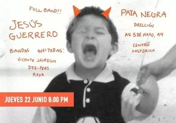Jesús Guerrero en Pata Negra 2023 en CDMX Ciudad de Mexico