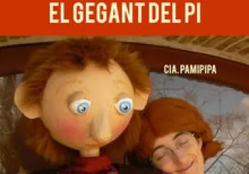 El gegant del pi. En Barcelona