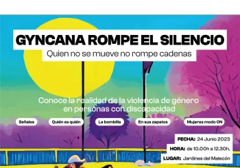 GYMKANA ROMPE EL SILENCIO- INSERTA EMPLEO FUNDACION ONCE en MURCIA