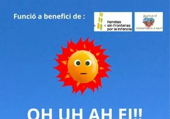 OH, UH, AH, EI! Terra Aire Foc Aigua / Funció benèfica en Barcelona
