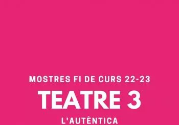 Mostra de TEATRE 3 en Barcelona