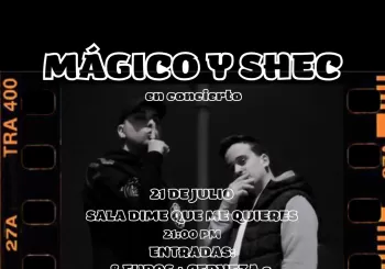Mágico y Shec en Madrid