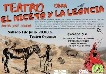TEATRO: Niceto y la Leoncia en Huéscar