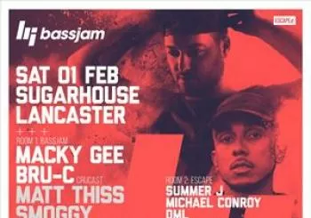 Entradas BassJam and Escape Events Present Macky Gee and BruC en Sugarhouse