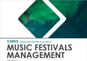 Entradas Curso Music Festivals Management en Incubadora Universidade de Lisboa