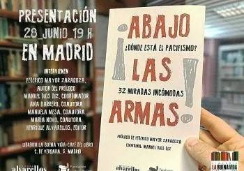 Presentación de '¡Abajo las armas!' (Ed. Alvarellos) en Madrid