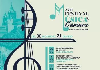 18º FESTIVAL DE MÚSICA DE CÁMARA VILLA DE LA OROTAVA - ORQUESTA SINFÓNICA DE TENERIFE
