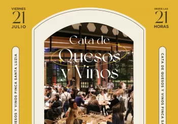 Cata de quesos y vinos Finca Santa Luzia en Alicante