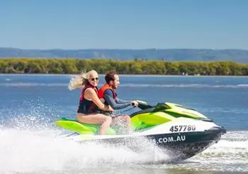 Jet Ski Safari 1.5 Hour South Stradbroke Island Tour en Gold Coast