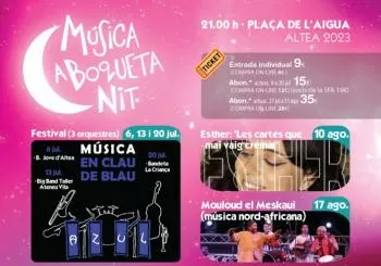 Connecta Percussió - Música a Boqueta Nit - Altea 2023 en Alicante